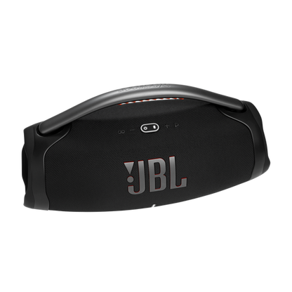 JBL Boombox 3 Bocina Bluetooth Negra - Potencia Portátil, Resistente al Agua