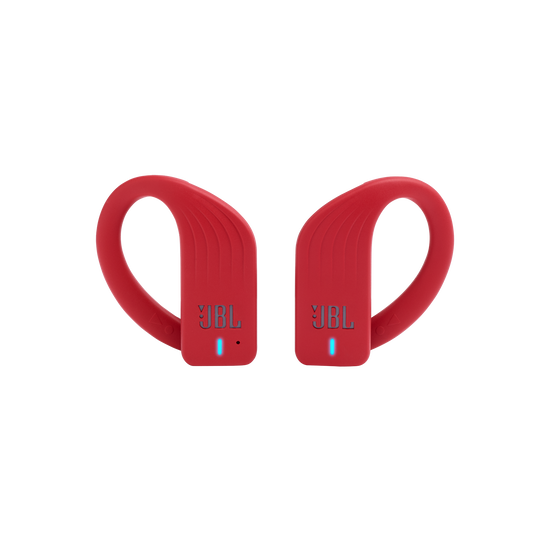 JBL Endurance Peak Audífonos True Wireless Rojos - Deportivos, Resistentes