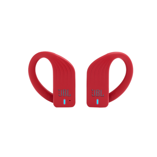 JBL Endurance Peak Audífonos True Wireless Rojos - Deportivos, Resistentes
