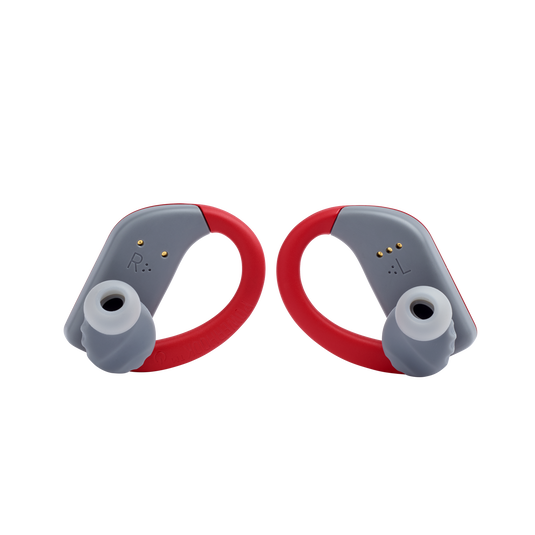 JBL Endurance Peak Audífonos True Wireless Rojos - Deportivos, Resistentes
