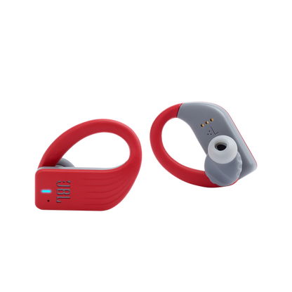 JBL Endurance Peak Audífonos True Wireless Rojos - Deportivos, Resistentes