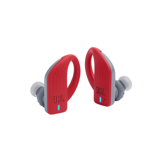 JBL Endurance Peak Audífonos True Wireless Rojos - Deportivos, Resistentes