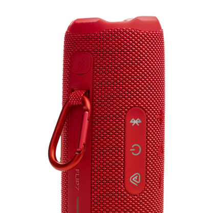 JBL Flip 7 Bocina Bluetooth Roja - Última Generación, Audio Mejorado