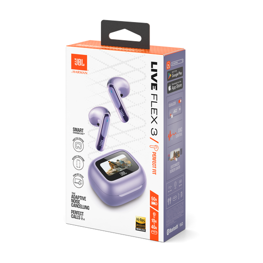 JBL Live Flex 3 Audífonos True Wireless - Elegancia Open-Ear
