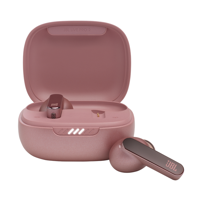 JBL Live Pro 2 TWS Audífonos Inalámbricos Rosa - Cancelación Ruido Premium