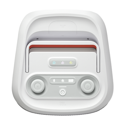 JBL Partybox Club 120 Bocina Fiesta Blanca - Luces LED, Batería Integrada