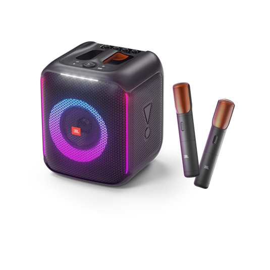 JBL Partybox Encore 2Mic Bocina Bluetooth Negra - Sistema Karaoke Completo