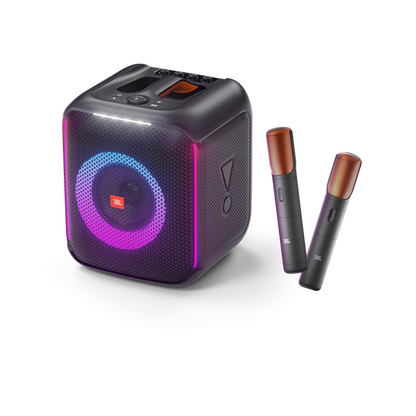 JBL Partybox Encore 2Mic Bocina Bluetooth Negra - Sistema Karaoke Completo