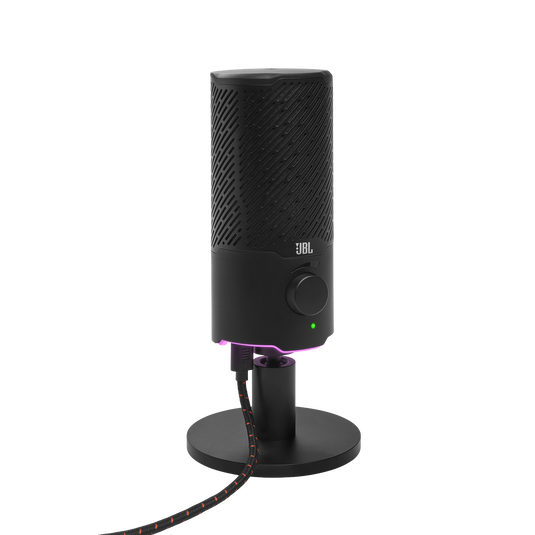 JBL Quantum Stream Micrófono USB Negro - Streaming Pro, Cancelación Ruido