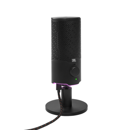 JBL Quantum Stream Micrófono USB Negro - Streaming Pro, Cancelación Ruido
