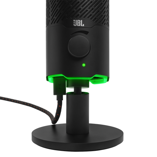 JBL Quantum Stream Micrófono USB Negro - Streaming Pro, Cancelación Ruido