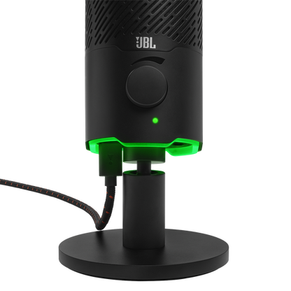 JBL Quantum Stream Micrófono USB Negro - Streaming Pro, Cancelación Ruido