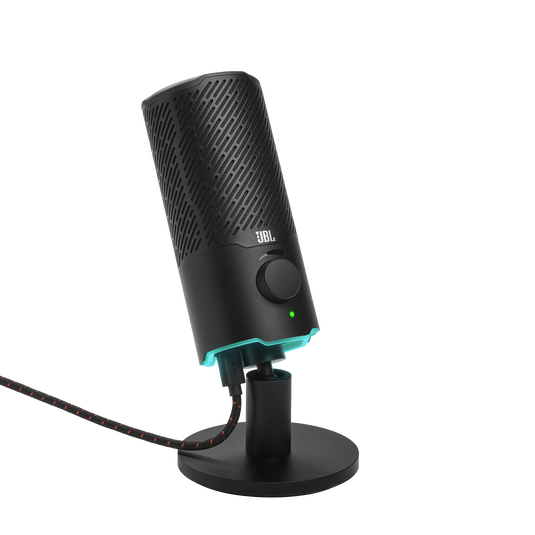 JBL Quantum Stream Micrófono USB Negro - Streaming Pro, Cancelación Ruido