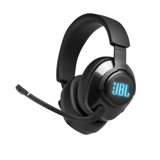 JBL Quantum 400 Audífonos Gaming Negros - Sonido Envolvente, Micrófono Pro