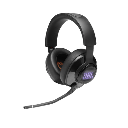 JBL Quantum 400 Audífonos Gaming Negros - Sonido Envolvente, Micrófono Pro