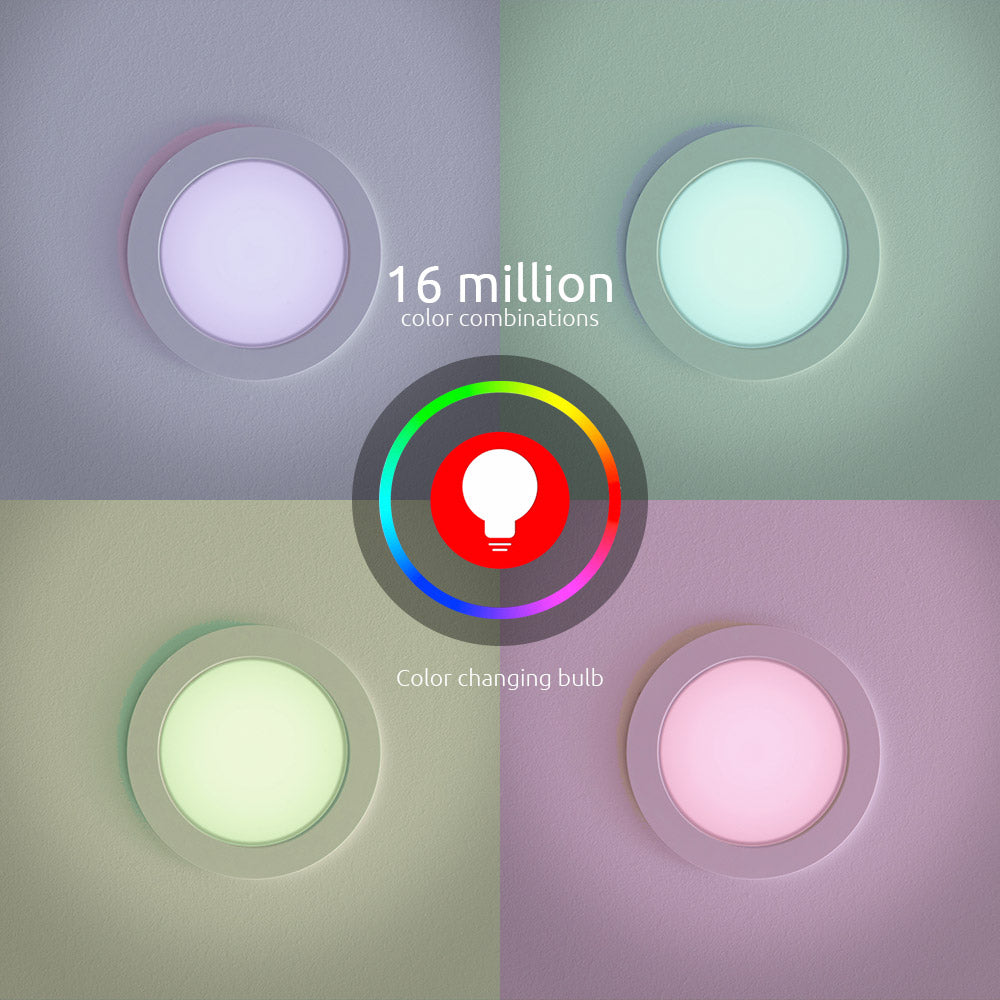 Foco Inteligente Nexxt Home GU10 RGB - Smart LED Spot 110V