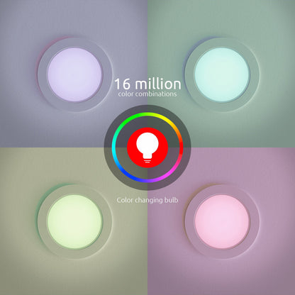 Foco Inteligente Nexxt Home GU10 RGB - Smart LED Spot 110V