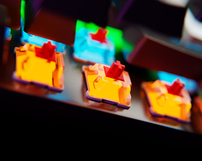 Teclado Mecánico Primus Gaming PKS-060G 60% - Switch Rojo, Español