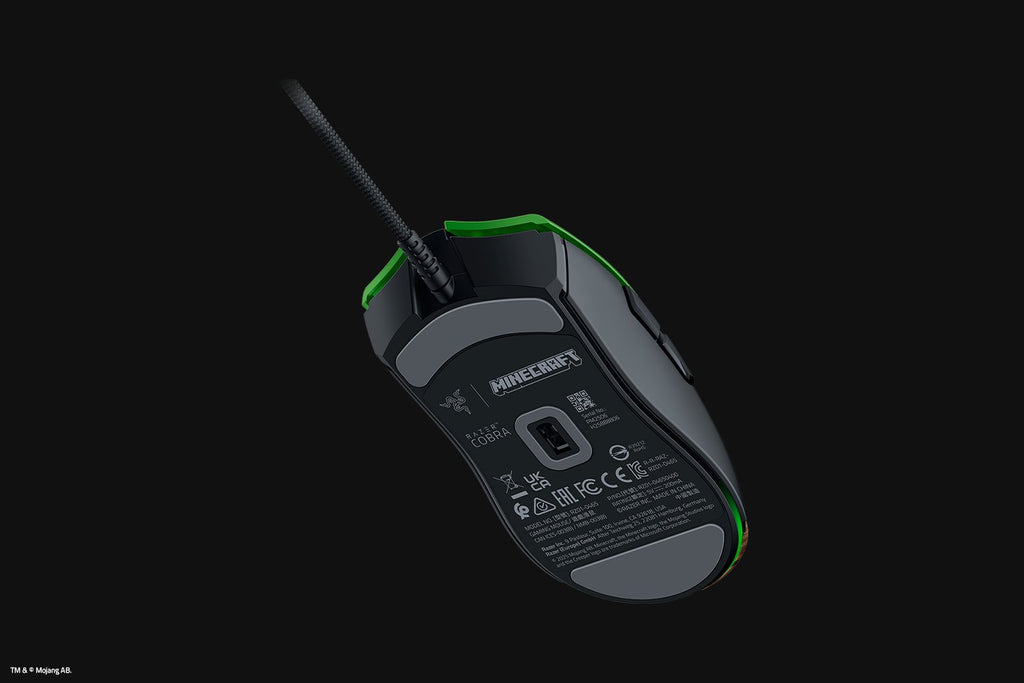 Mouse Gaming Razer Cobra Minecraft Edition - Ambidiestro Edición Especial