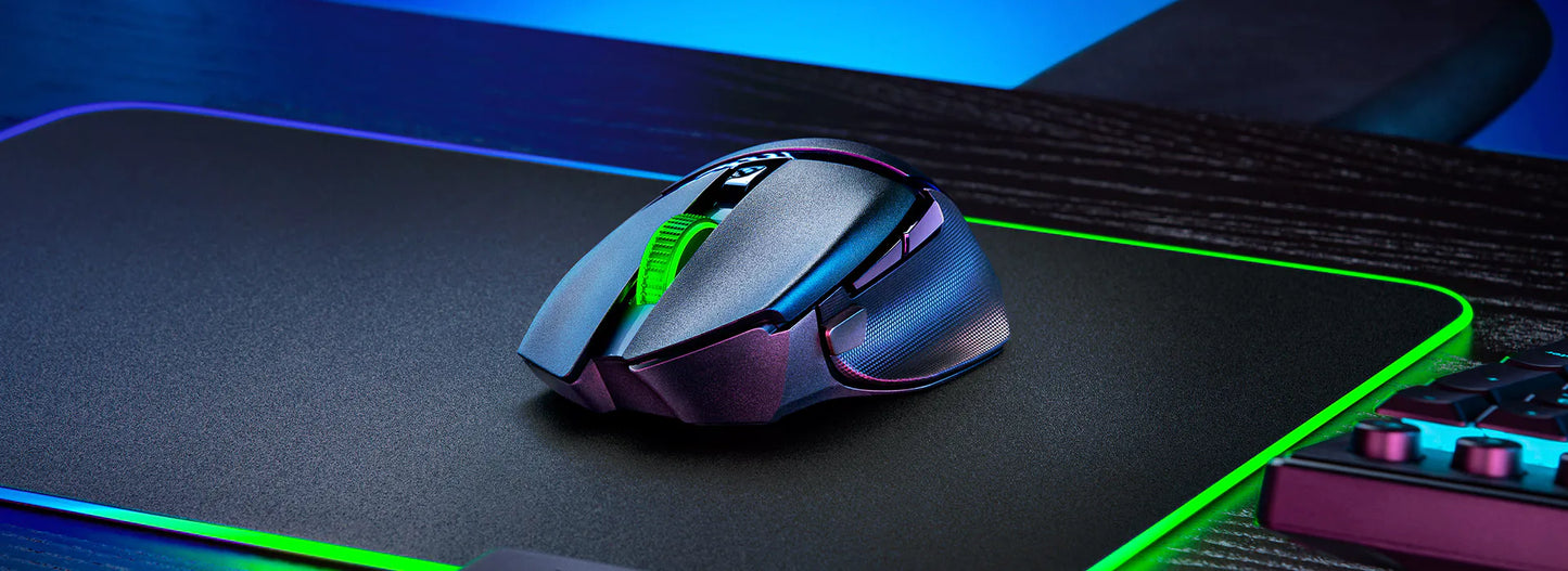 Mouse Gaming Razer Basilisk V3 X HyperSpeed - Inalámbrico Ergonómico