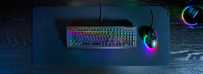 Teclado Mecánico Razer BlackWidow V4 X - Switch Green Táctil Clicky