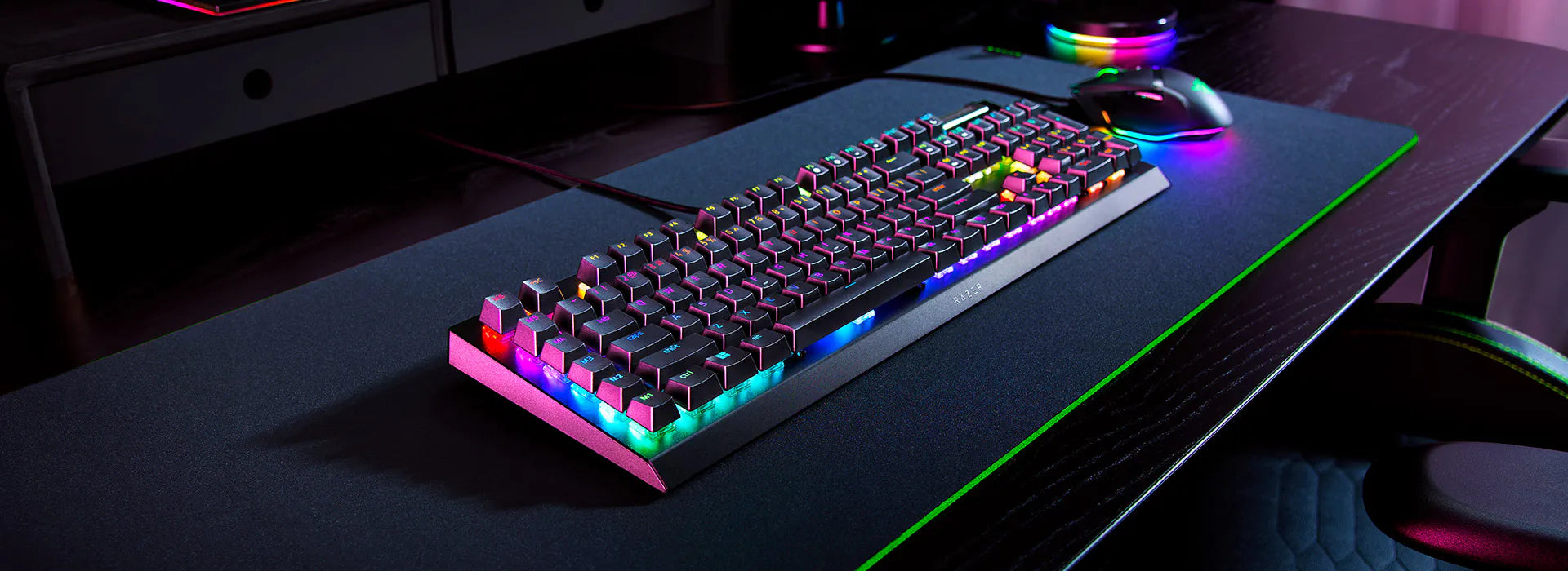 Teclado Gaming Razer BlackWidow V4 X Minecraft Edition - Edición Especial