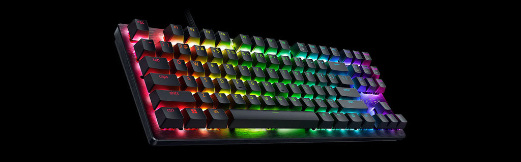 Teclado Óptico Razer Huntsman V3 X TKL - Esports, Switches Clicky