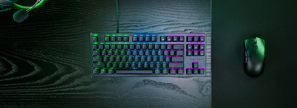 Teclado Óptico Razer Huntsman V3 X TKL - Esports, Switches Clicky