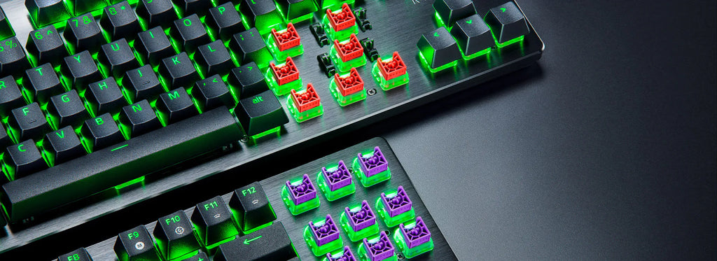 Teclado Óptico Razer Huntsman V3 X TKL - Esports, Switches Clicky
