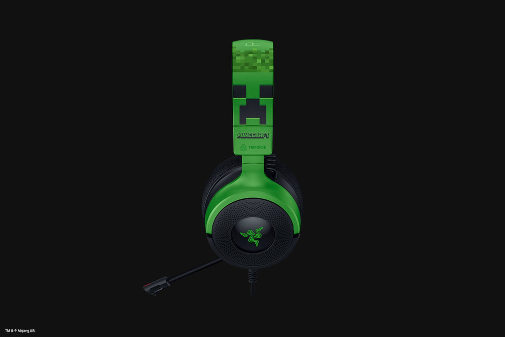 Audífonos Gaming Razer Kraken V4 X Minecraft - USB, Edición Especial