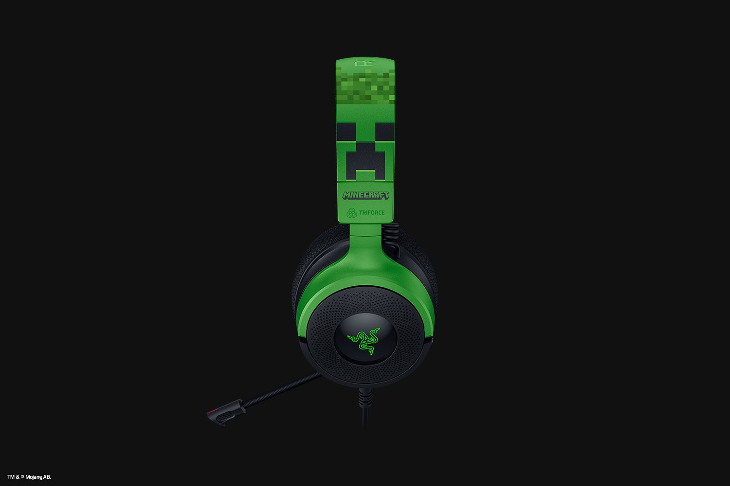 Audífonos Gaming Razer Kraken V4 X Minecraft - USB, Edición Especial