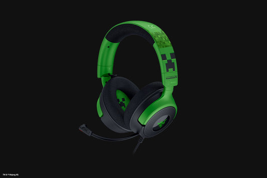 Audífonos Gaming Razer Kraken V4 X Minecraft - USB, Edición Especial