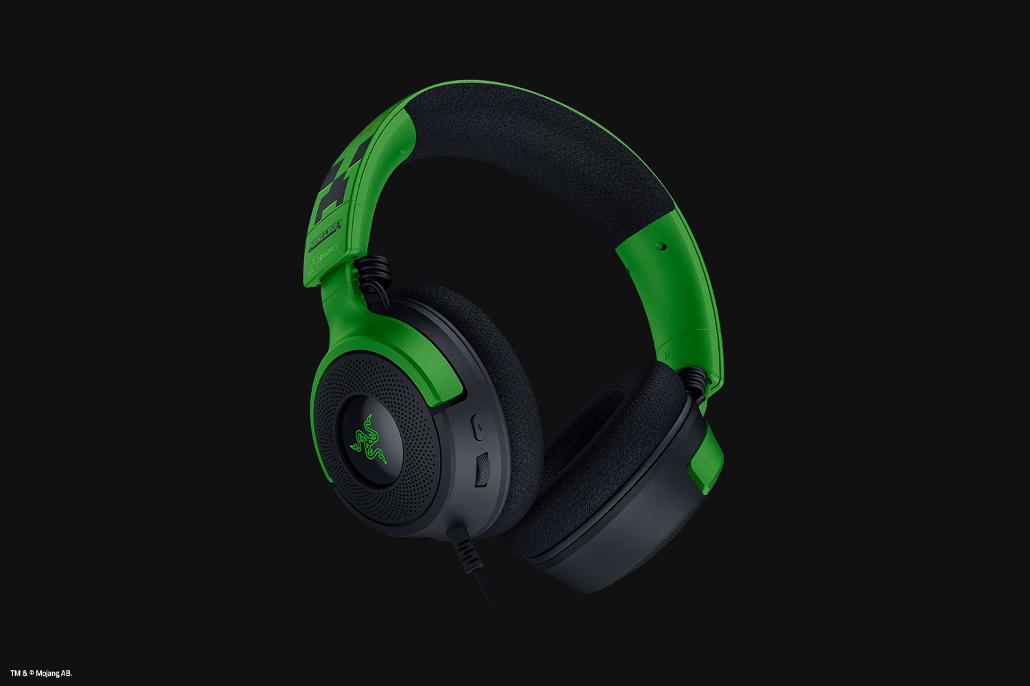 Audífonos Gaming Razer Kraken V4 X Minecraft - USB, Edición Especial