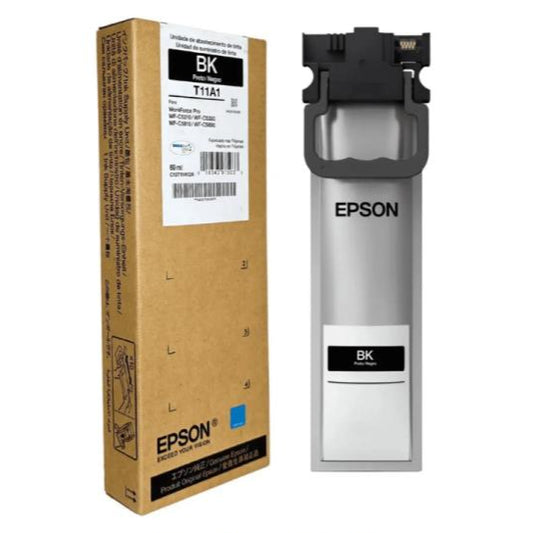 Cartucho Epson T11A120-AL Negro - Para WorkForce WF-C5310/90 y WF-C5810/90