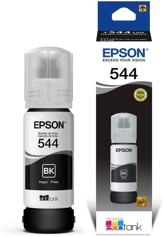Tinta Negra Epson T544120-AL para EcoTank - Original y de Alta Duración