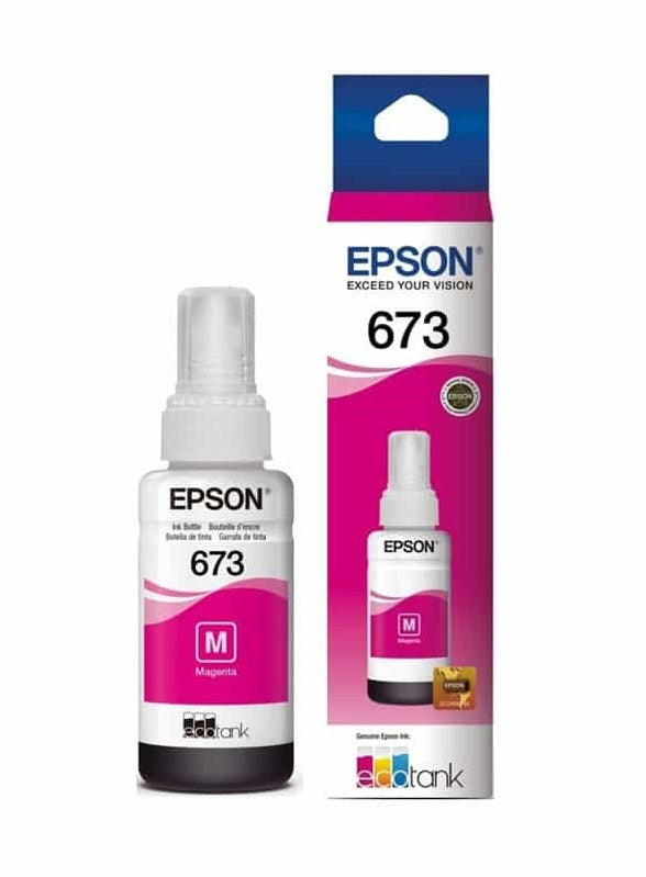 Tinta Epson T673320-AL Magenta - Para Impresora Fotográfica L800
