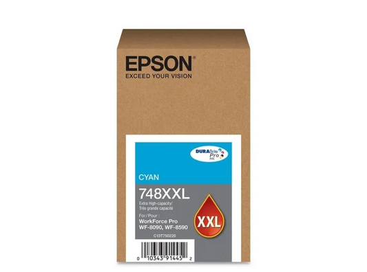 Cartucho de Tinta Epson T748XXL220-AL Cyan - Alta Capacidad para Gráficos Intensivos