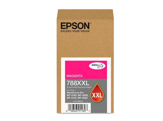 Cartucho de Tinta Epson T748XXL320-AL Magenta - Alta Capacidad para Aplicaciones Comerciales