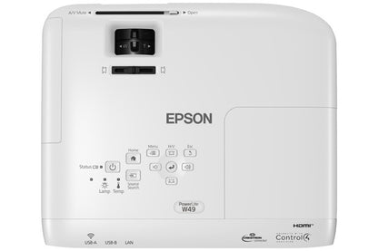 Proyector Epson PowerLite W49 - WXGA 1280x800 3600 Lúmenes para Educación