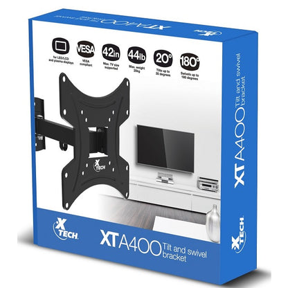 Xtech XTA-400 Soporte TV 23-42" Inclinable Giratorio - Montaje Pared