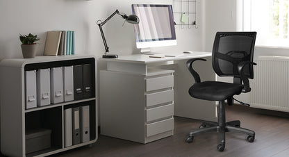 Xtech Stuttgart XTF-SC410 Silla Secretarial Negra Mesh - Ergonómica