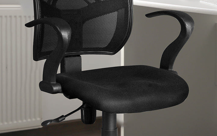 Xtech Stuttgart XTF-SC410 Silla Secretarial Negra Mesh - Ergonómica