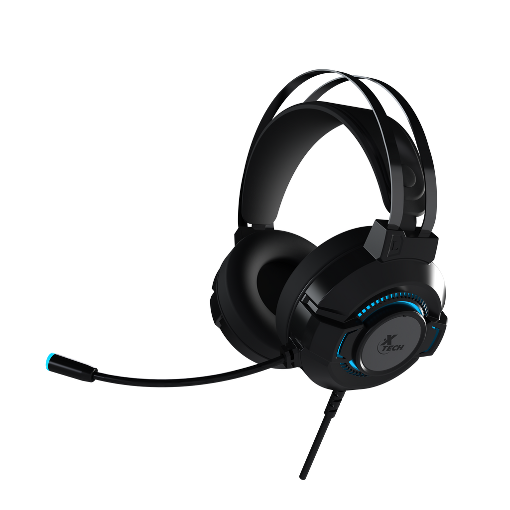 Xtech Morrighan XTH-565 Headset Gaming LED - Dual 3.5mm + USB