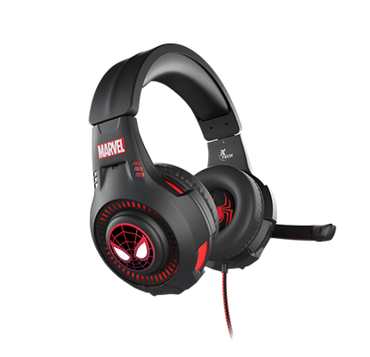 Xtech Marvel Spider-Man XTH-M541SM Audífonos LED - Con Micrófono