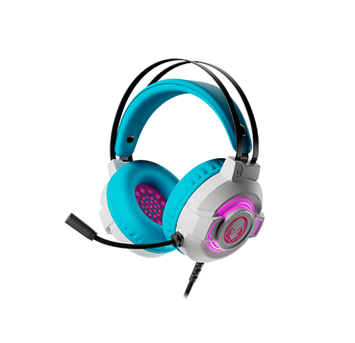Xtech Spider-Gwen XTH-M565SG Headset Gaming - Dual 3.5mm + USB