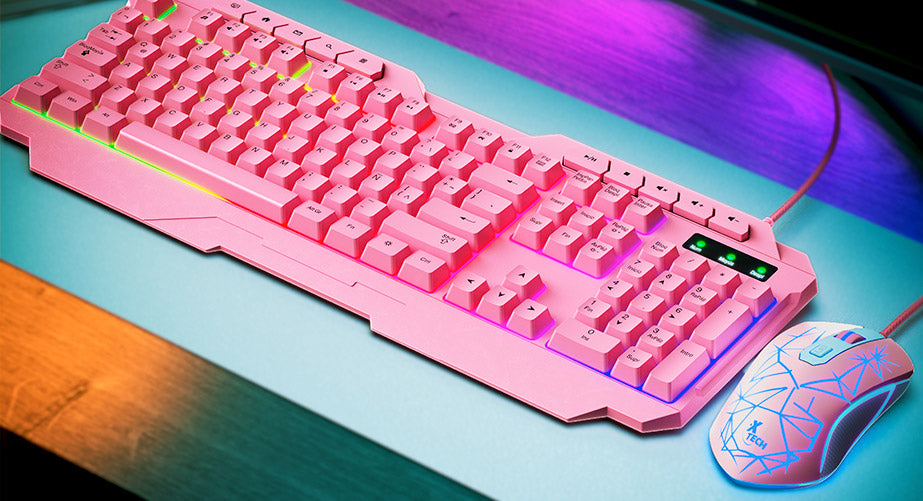 Xtech Mirana XTK-540S Combo Teclado + Mouse Gaming - LED Español