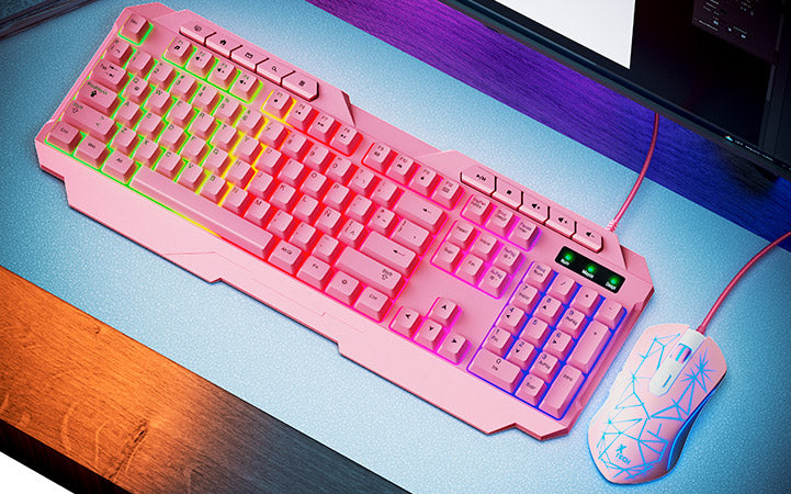 Xtech Mirana XTK-540S Combo Teclado + Mouse Gaming - LED Español