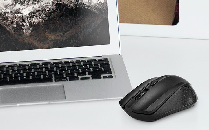 Xtech Mouse XTM-310GN Inalámbrico Verde - 2.4GHz 1600DPI 4 Botones