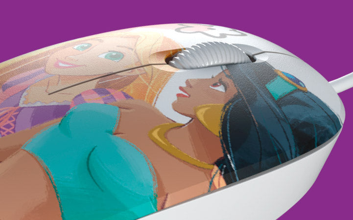 Xtech Disney Princess XTM-D406PS Mouse Alámbrico - 1200DPI Niñas