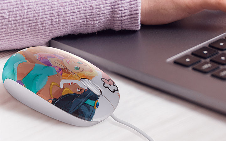 Xtech Disney Princess XTM-D406PS Mouse Alámbrico - 1200DPI Niñas